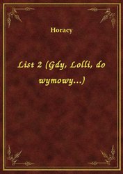 : List 2 (Gdy, Lolli, do wymowy...) - ebook