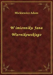 : W imionniku Jana Wiernikowskiego - ebook