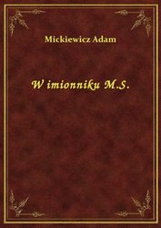 : W imionniku M.S. - ebook