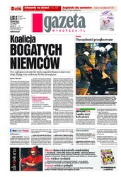 : Gazeta Wyborcza - Warszawa - e-wydanie – 36/2012
