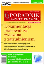 : Poradnik Gazety Prawnej - e-wydanie – 14/2013