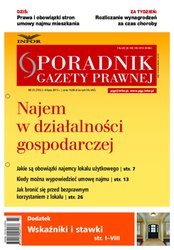 : Poradnik Gazety Prawnej - e-wydanie – 25/2013