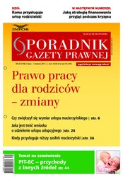 : Poradnik Gazety Prawnej - e-wydanie – 28/2013