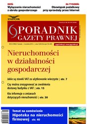 : Poradnik Gazety Prawnej - e-wydanie – 32/2013