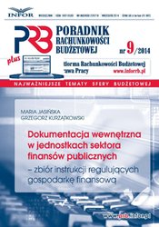 : Poradnik Rachunkowości Budżetowej - e-wydanie – 9/2014
