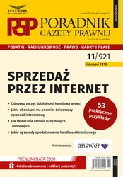 : Poradnik Gazety Prawnej - e-wydanie – 11/2019