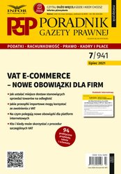 : Poradnik Gazety Prawnej - e-wydanie – 7/2021