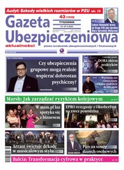 : Gazeta Ubezpieczeniowa - e-wydanie – 43/2024