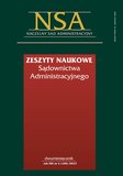 : Zeszyty Naukowe Sądownictwa Administracyjnego - 4/2023