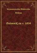 Dziennik za r. 1834 - ebook