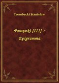 Powązki [III] : Epigramma - ebook
