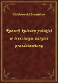 Rozwój kultury polskiej w treściwym zarysie przedstawiony - ebook