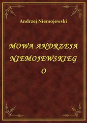 : Mowa Andrzeja Niemojewskiego - ebook