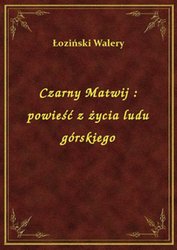 : Czarny Matwij : powieść z życia ludu górskiego - ebook