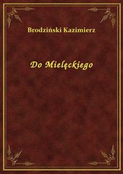 : Do Mielęckiego - ebook