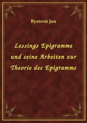 : Lessings Epigramme und seine Arbeiten zur Theorie des Epigramms - ebook
