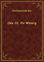 : Oda IX. Do Wenery - ebook