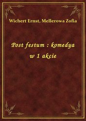 : Post festum : komedya w 1 akcie - ebook