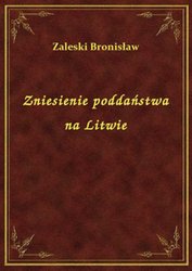: Zniesienie poddaństwa na Litwie - ebook