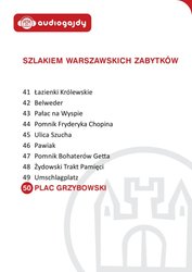: Plac Grzybowski. Szlakiem warszawskich zabytków - audiobook