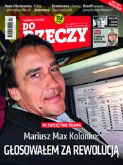 : Tygodnik Do Rzeczy - e-wydanie – 47/2016