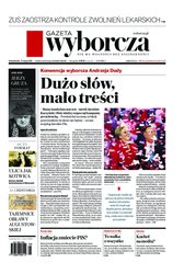 : Gazeta Wyborcza - Warszawa - e-wydanie – 39/2020