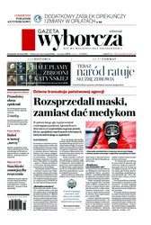 : Gazeta Wyborcza - Warszawa - e-wydanie – 81/2020