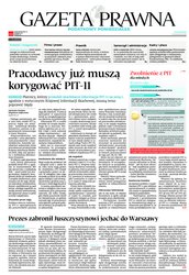 : Dziennik Gazeta Prawna - e-wydanie – 12/2020