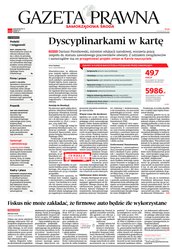 : Dziennik Gazeta Prawna - e-wydanie – 19/2020
