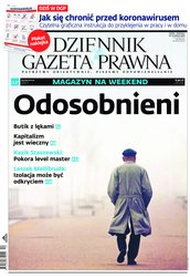 : Dziennik Gazeta Prawna - e-wydanie – 56/2020