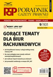 : Poradnik Gazety Prawnej - e-wydanie – 9/2020