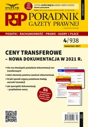 : Poradnik Gazety Prawnej - e-wydanie – 4/2021